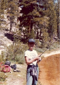 In earlier days, I also practiced my Illini fishing ways in the Sierras.