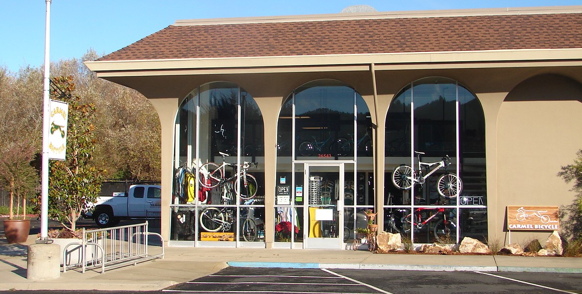 7. LOCAL BICYCLE SHOPS in Monterey County-and Tips on New and Used ... - Carmel Bicycle Storefront DSC00167
