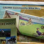 Valet claim checks and bike maps