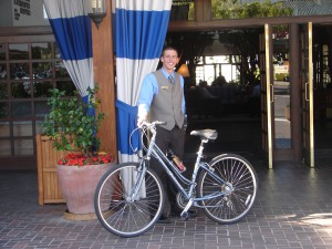 Nick - cheery valet and savvy cyclist