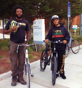 Bernard Green and Jerry Ramos - students at CSUMB and Hartnell
