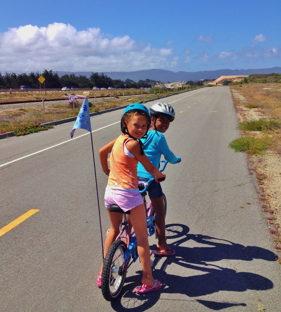 Monterey Park girls at Intergenerational Ride 2014