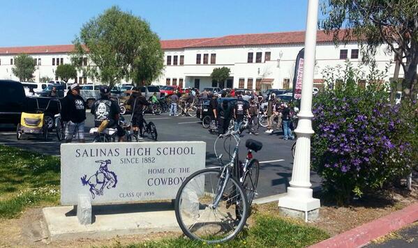 Salinas High - Photo provided courtesy of anon rider