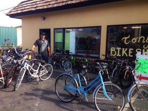 Tony's Bike Shop Castroville 1-29-14