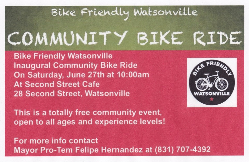 Watsonville Community Bike Ride